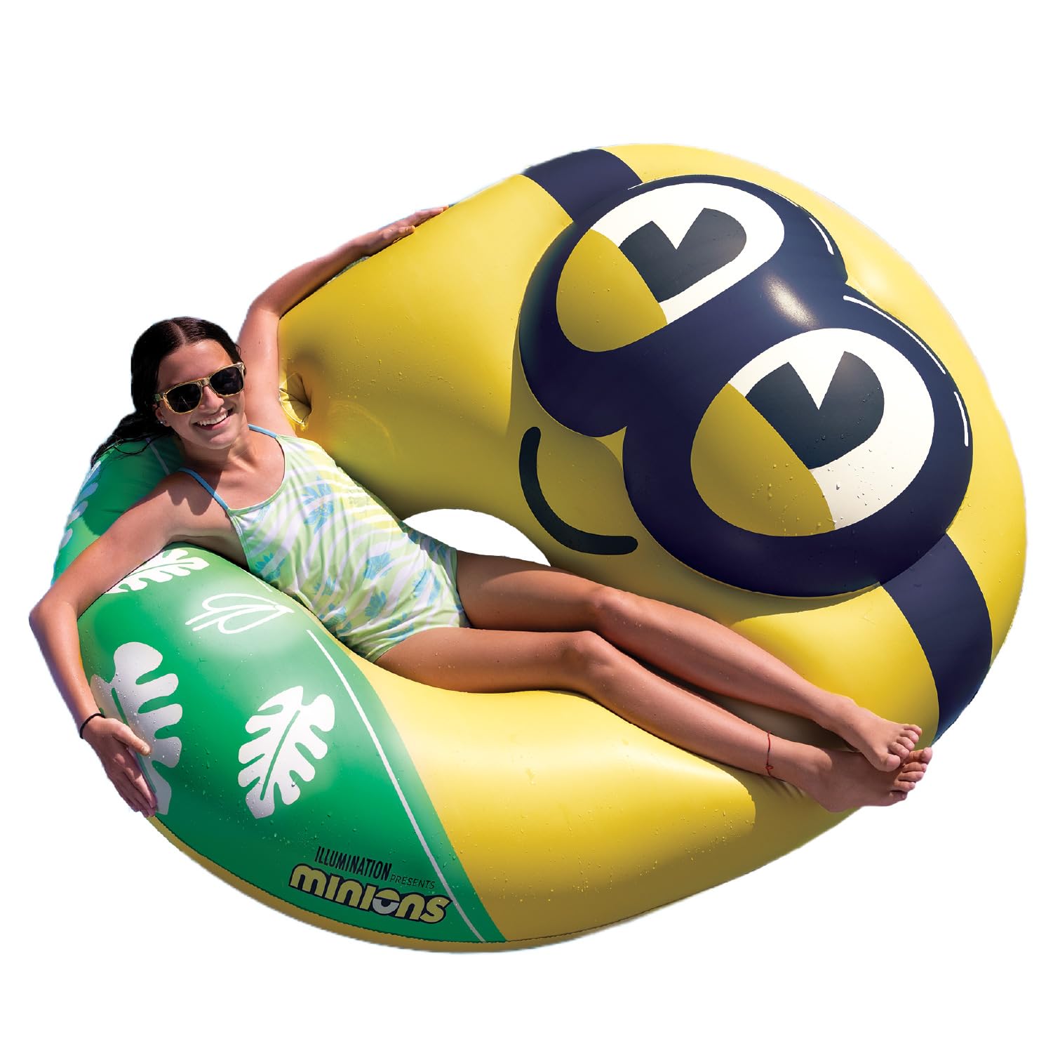 Foto 2 pulgar | Flota Hinchable Big Mouth Minions Para Piscina, Mi Villano Favorito 4, Color Verde - Venta Internacional.