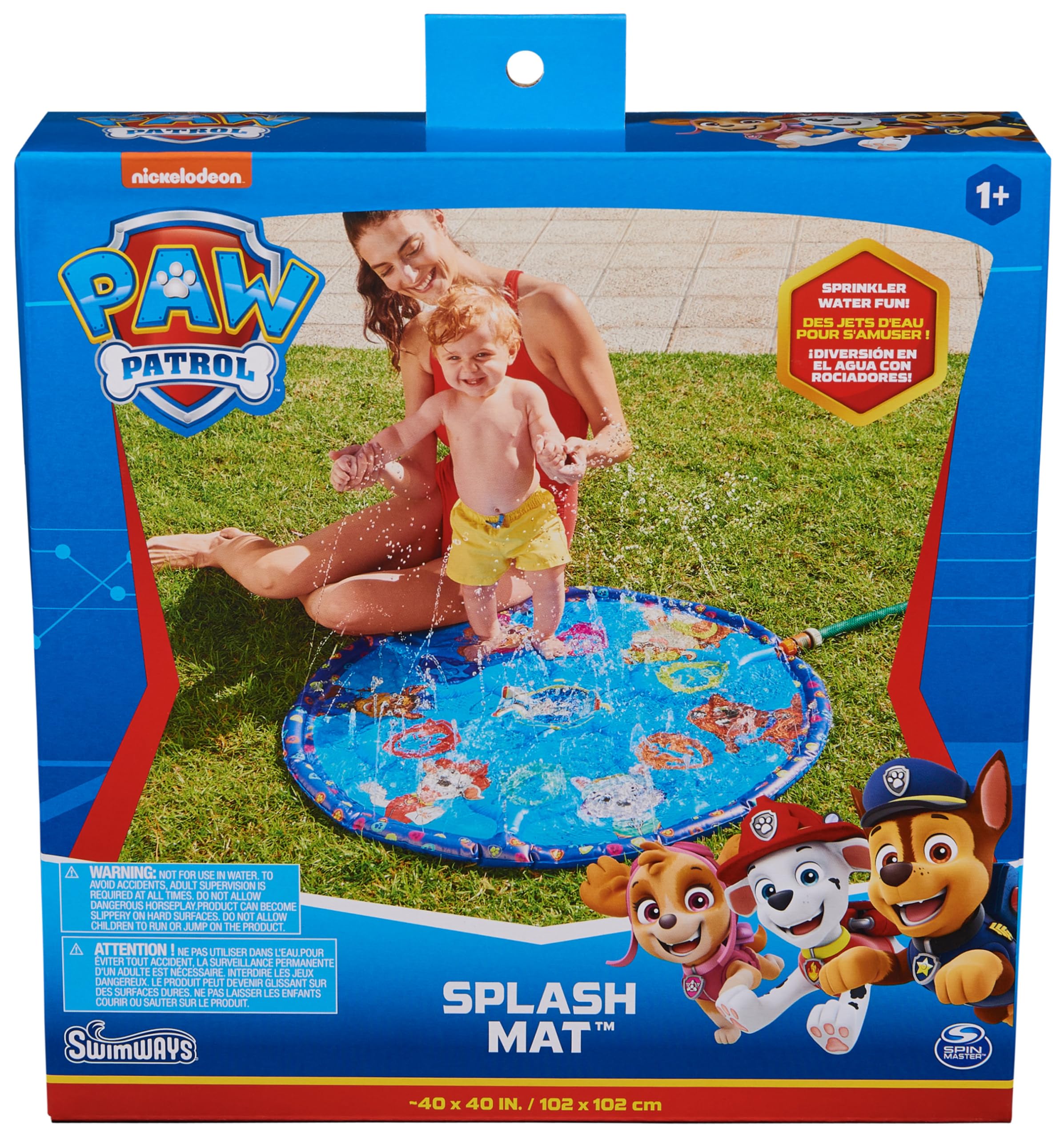 Foto 2 pulgar | Splash Mat Swimways Paw Patrol Para Niños De 1 Año O Más - Venta Internacional.