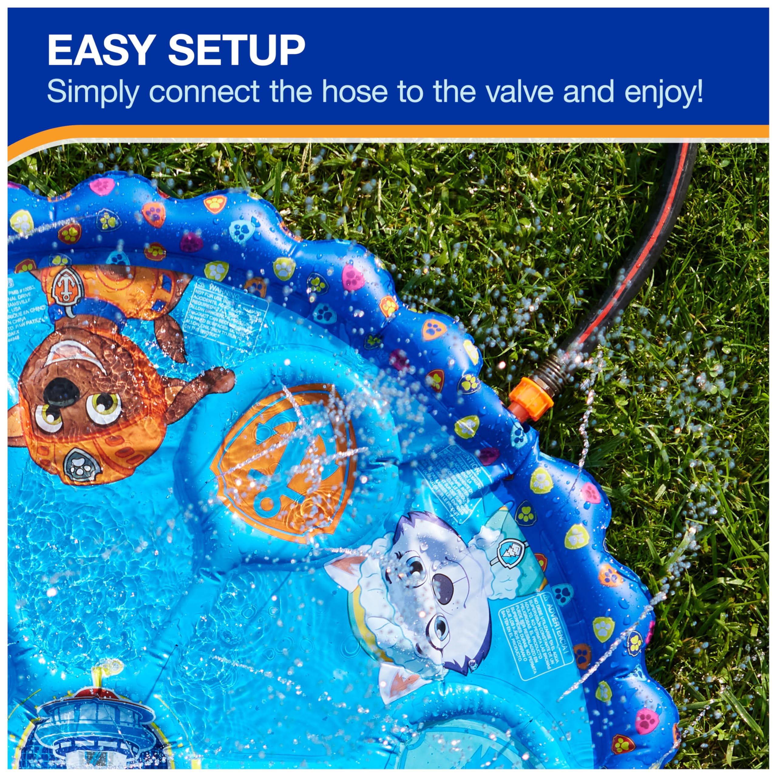 Foto 5 pulgar | Splash Mat Swimways Paw Patrol Para Niños De 1 Año O Más - Venta Internacional.