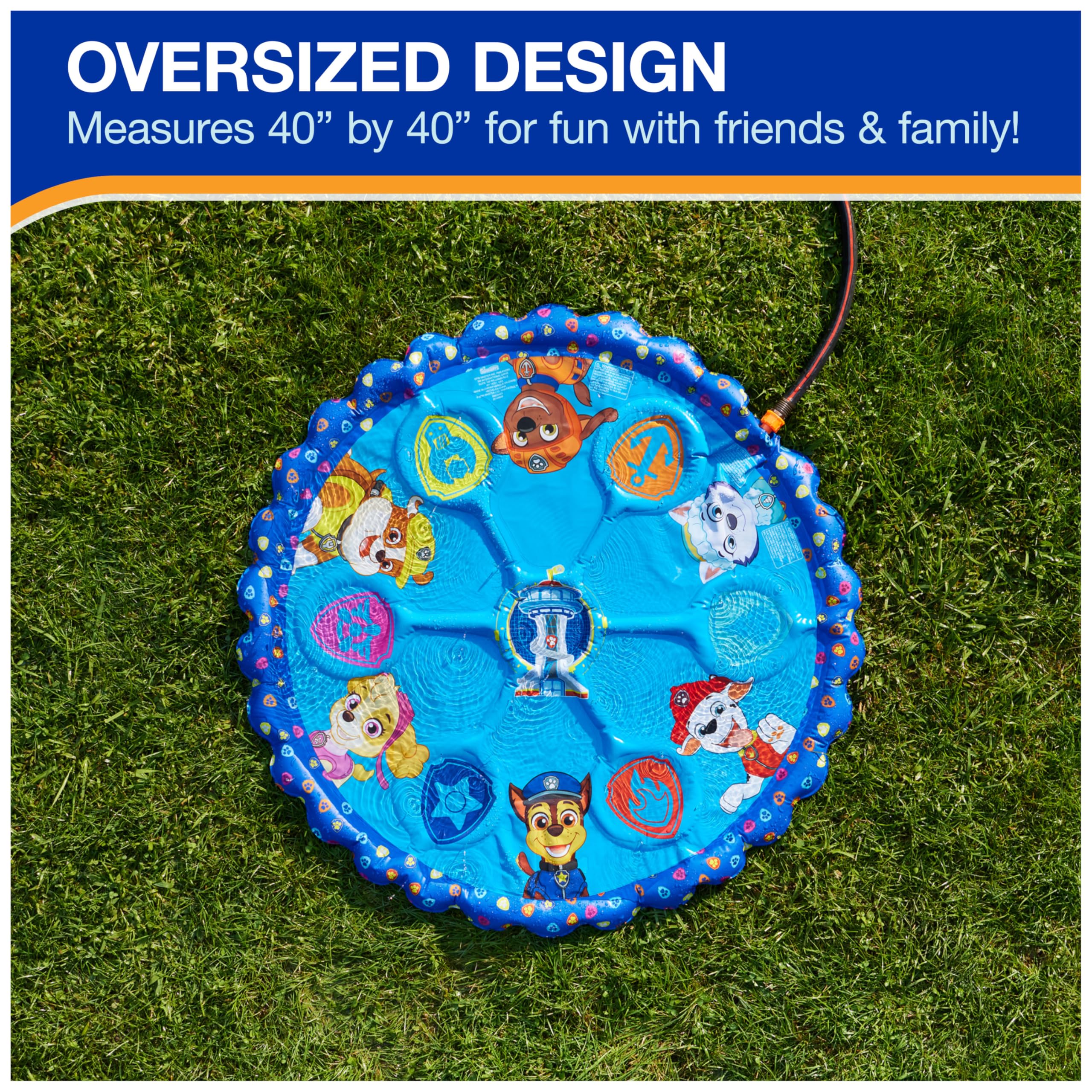 Foto 6 pulgar | Splash Mat Swimways Paw Patrol Para Niños De 1 Año O Más - Venta Internacional.