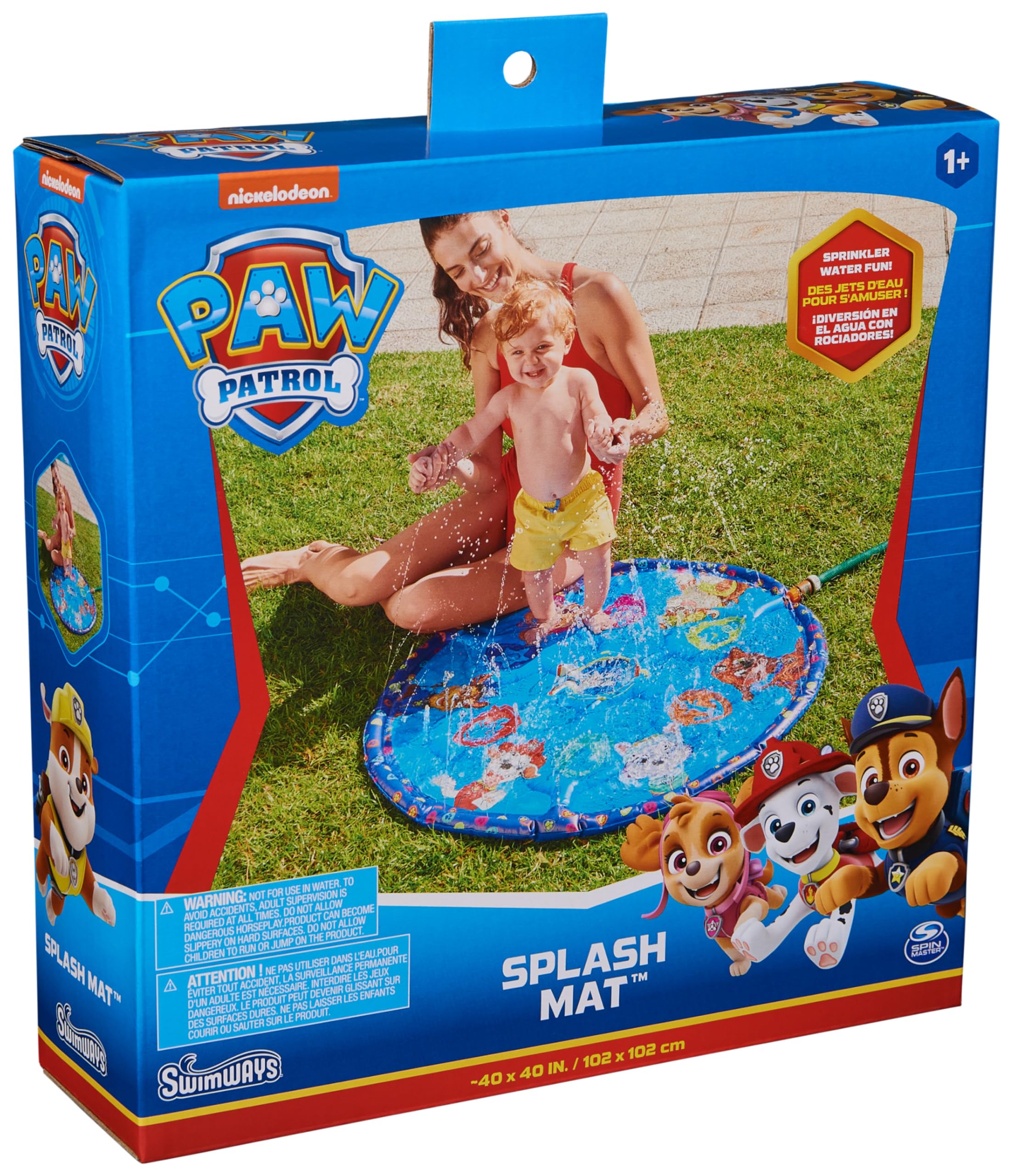 Foto 7 pulgar | Splash Mat Swimways Paw Patrol Para Niños De 1 Año O Más - Venta Internacional.