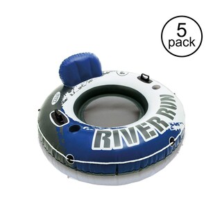 Foto 2 | Tubo Flotante Inflable Intex River Run Para 1 Persona (paquete De 5) - Venta Internacional.
