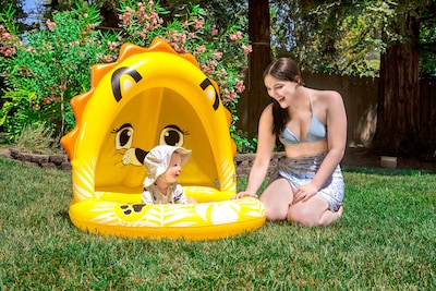 Foto 6 | Piscina Inflable Poolmaster Baby Lion Con Sombrilla - Venta Internacional.