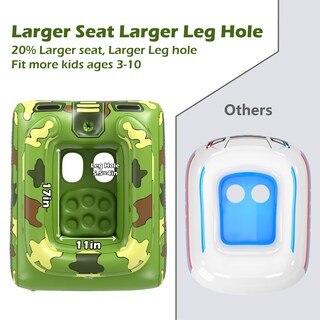 Foto 5 | Tanque Inflable Para Piscina Jasonwell Para Niños Con Pistola De Agua - Venta Internacional.
