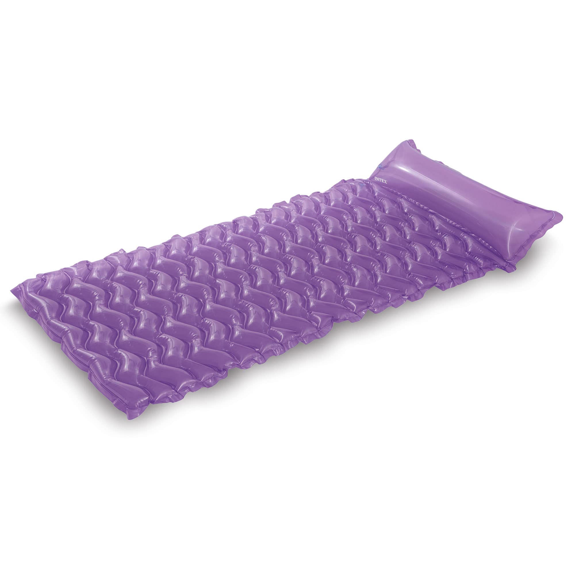 Foto 2 pulgar | Alfombrilla Para Tumbona De Piscina Intex Tote 'n Float Wave Con Almohada - Venta Internacional.