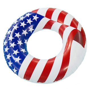 Foto 2 | Tubo Inflable Para Piscina Swimline Con Bandera Estadounidense De 36 Cm (paquete De 8) - Venta Internacional.