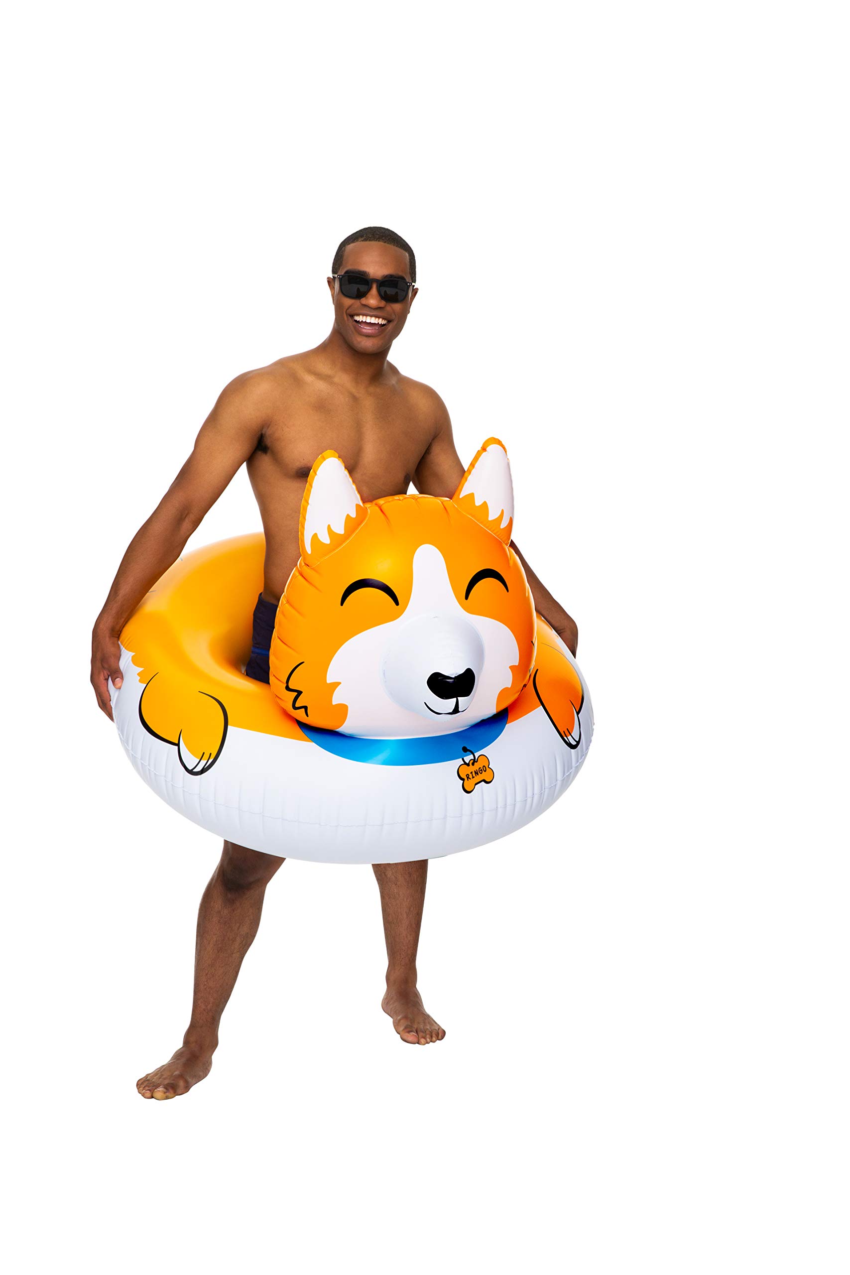 Foto 2 pulgar | Pool Float Bigmouth Inc., Bonito Perro Corgi Con Forma De Más De 1,2 M De Ancho - Venta Internacional.
