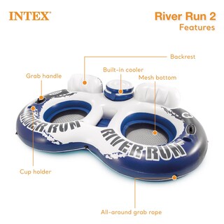 Foto 2 | Salón Flotante Inflable Intex 58837ep River Run 2 - Venta Internacional.