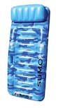 Alfombrilla Flotante Para Piscina Swimline Sumo, Grande, Con Soporte Para Bebidas Y Almacenamiento - Venta Internaciona