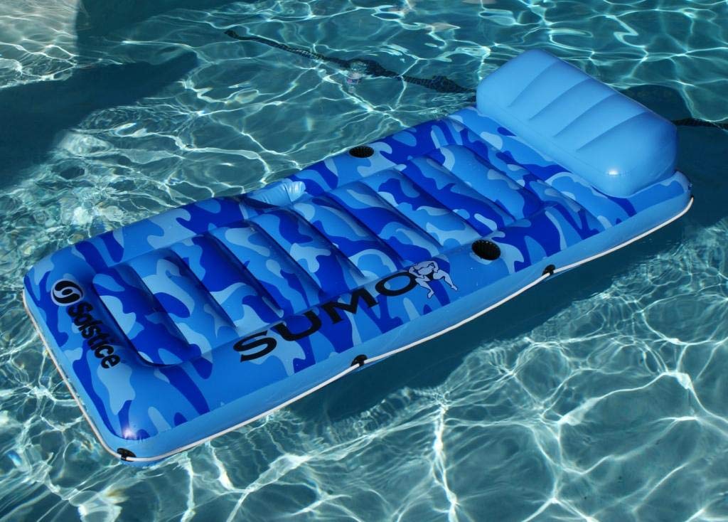 Foto 7 pulgar | Alfombrilla Flotante Para Piscina Swimline Sumo, Grande, Con Soporte Para Bebidas Y Almacenamiento - Venta Internaciona