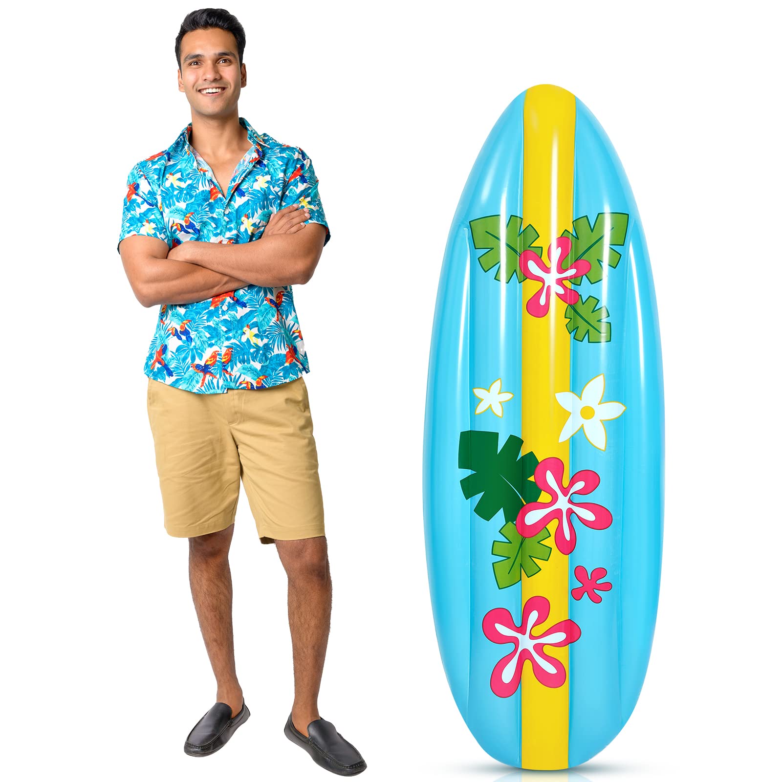 Foto 2 pulgar | Tabla De Surf Inflable Cunhill Para Playa, Piscina, Luau Party, 5 Pies - Venta Internacional.