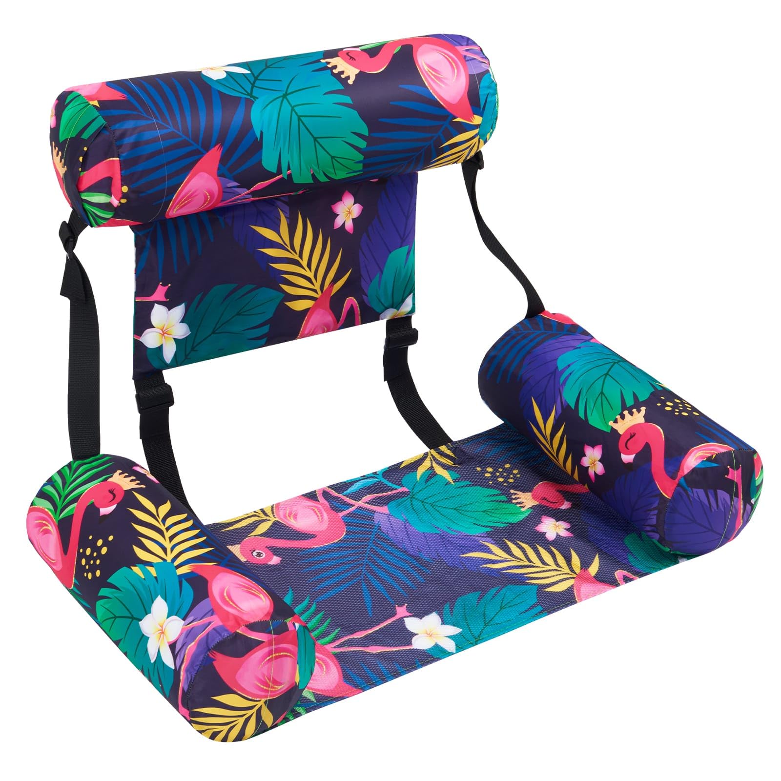 Foto 2 pulgar | Silla Flotante Para Piscina Wernnsai Con Plantas De Color Verde Flamenco Para Adultos - Venta Internacional.