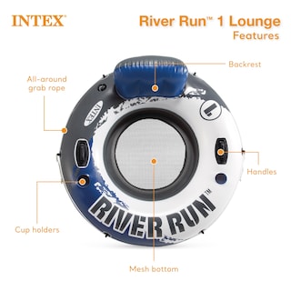 Foto 4 | Salón Flotante Inflable Intex 58825ep River Run 1 Azul - Venta Internacional.