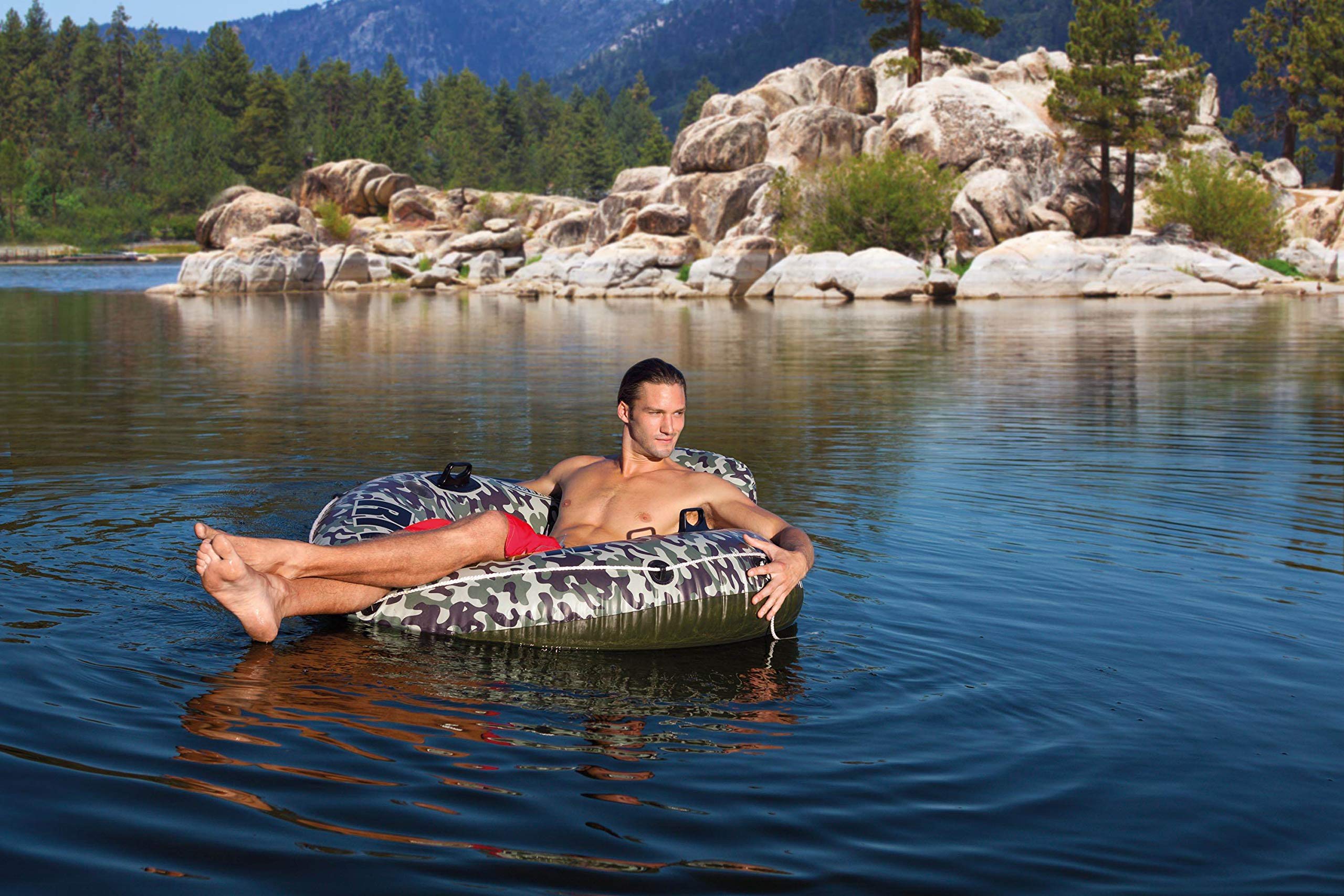 Foto 3 | Balsa Inflable De Tubo Flotante Intex Camo River Run I (paquete De 2) - Venta Internacional.