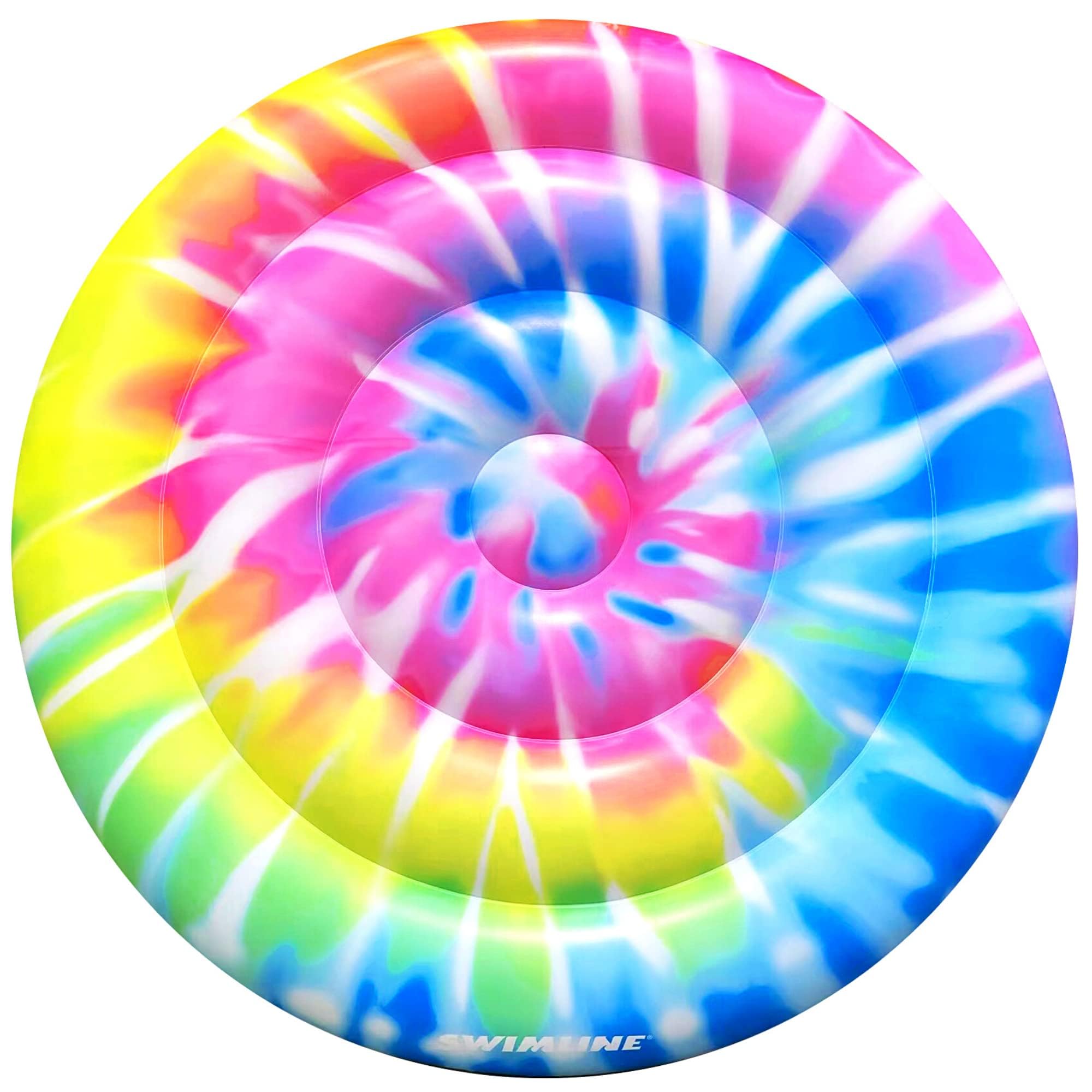 Foto 2 pulgar | Inflatable Island Swimline Tie Dye Spiral Tie Dye 165 Cm (90500) - Venta Internacional.