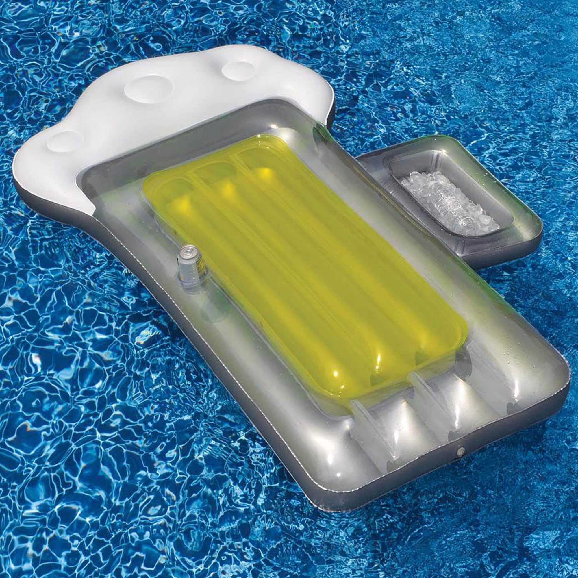 Foto 3 pulgar | Jarra De Cerveza Pool Float Swimline Con Portavasos, 72 X 34 X 8 Pulgadas - Venta Internacional.