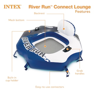 Foto 4 | Sala Flotante Inflable Intex 58854ep River Run Connect - Venta Internacional.