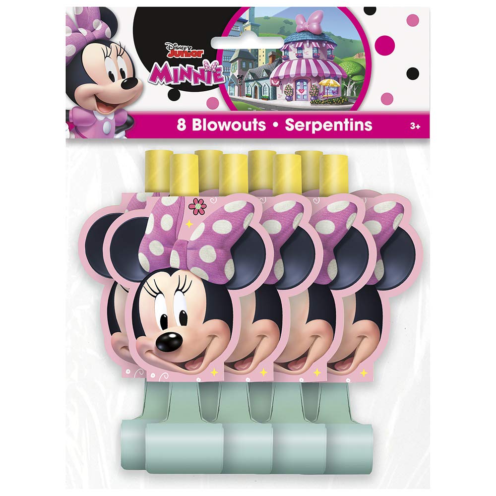 Foto 3 pulgar | La Icónica Minnie Mouse De Disney De Blowouts, Multicolor (8 Unidades) - Venta Internacional.