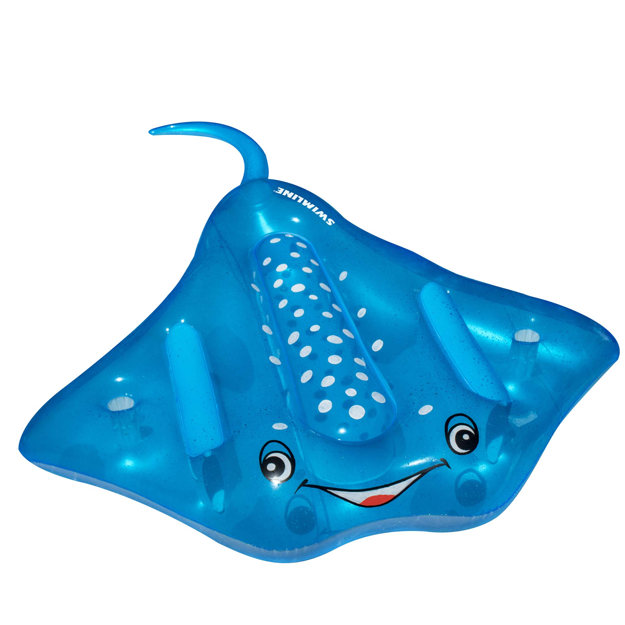 Foto 2 | Manta Raya Hinchable Ride On Swimline, Color Azul, 213 X 185 X 36 Cm - Venta Internacional.