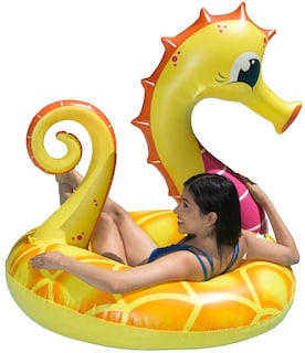 Foto 1 | Flotador Inflable Para Fiestas En Piscina Poolmaster Seahorse, 48 Cm - Venta Internacional.