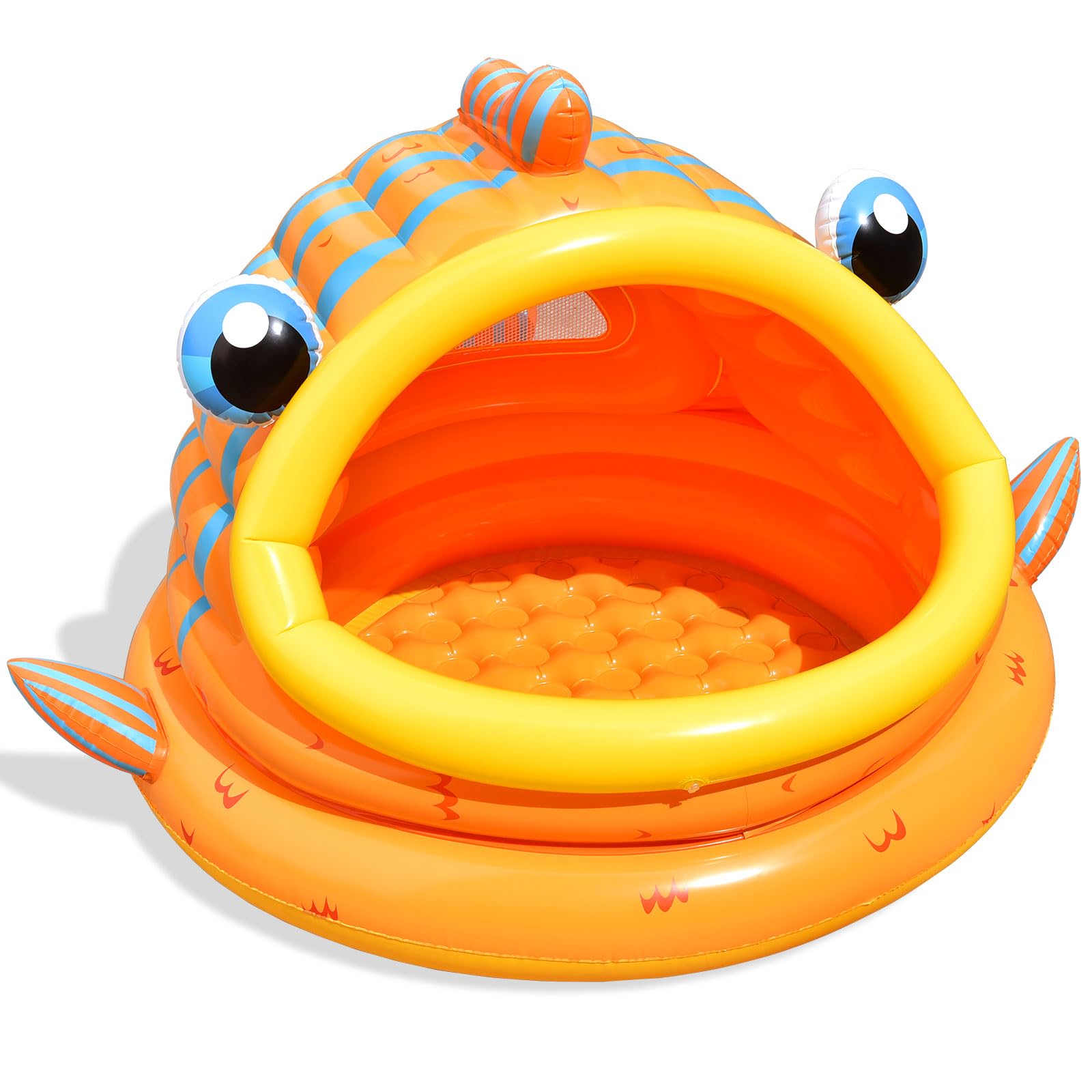 Foto 2 pulgar | Toldo Inflable Con Sombra Para Niños, Divertido, Pequeño Juguete, Diseño De Ballenas - Venta Internacional.