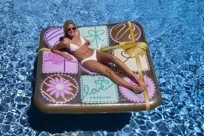 Foto 3 | Caja De Bombones Pool Float Swimline, Color Marrón, 185 X 185 X 25 Cm - Venta Internacional.