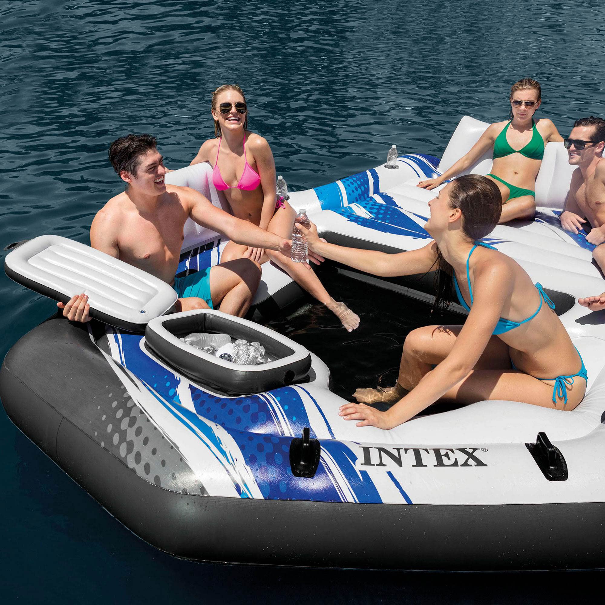 Foto 4 pulgar | Balsa Inflable Intex para 5 Personas  - Venta Internacional