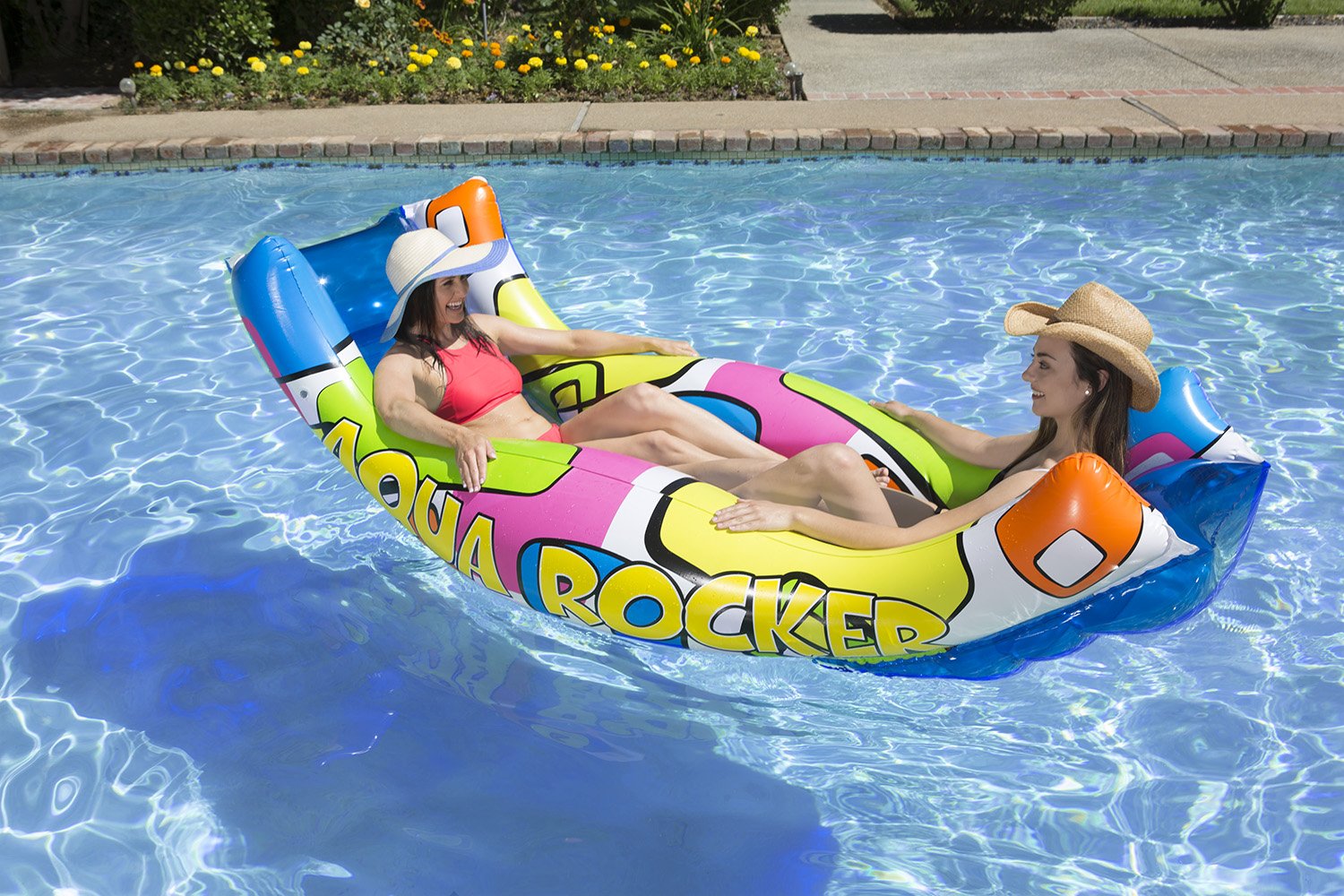 Foto 5 pulgar | Pool Float Rider Poolmaster Aqua Rocker Para Niños Y Adultos - Venta Internacional.