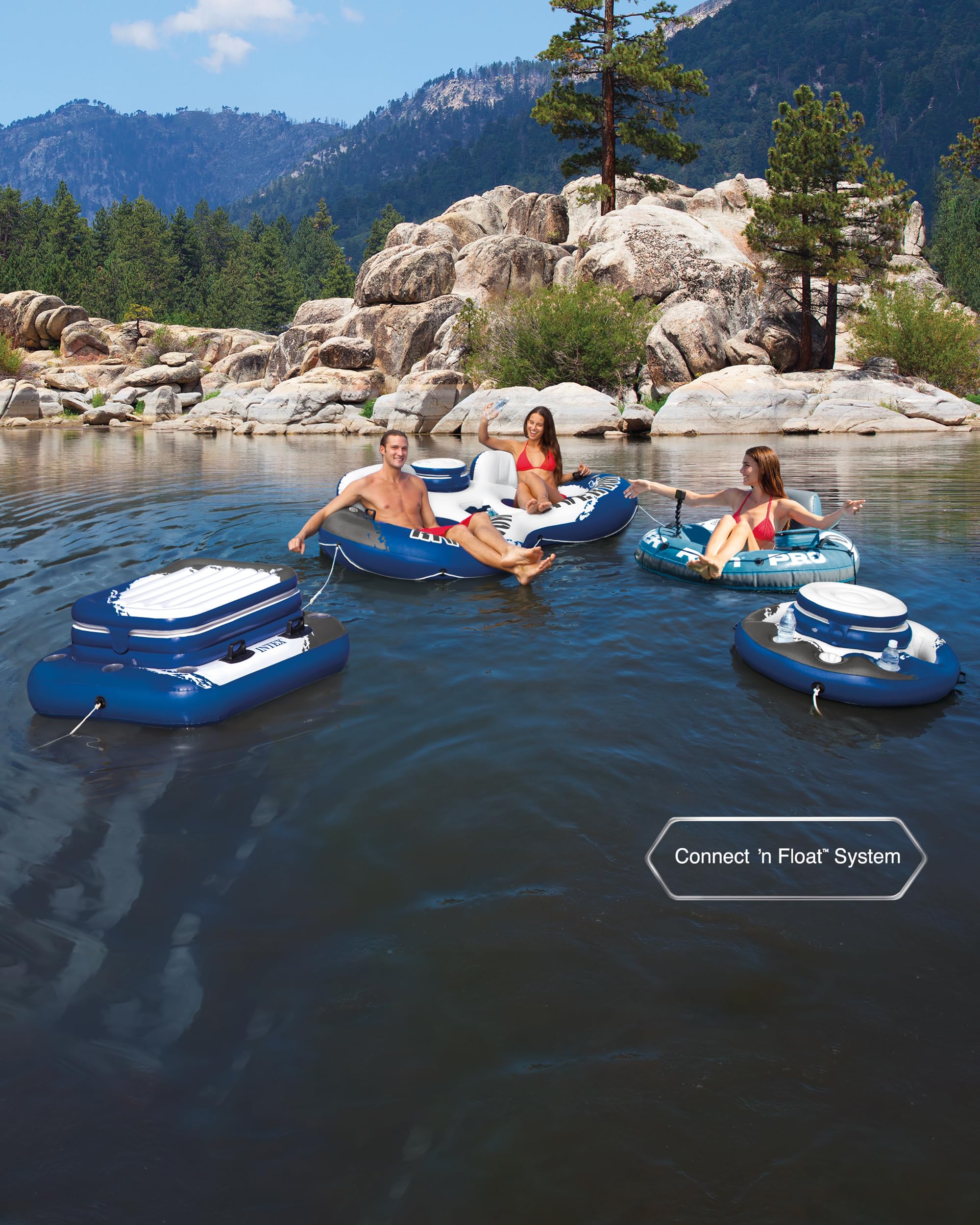 Foto 6 | Salón Flotante Inflable Intex River Run 1 Pro De 100 Kg - Venta Internacional.