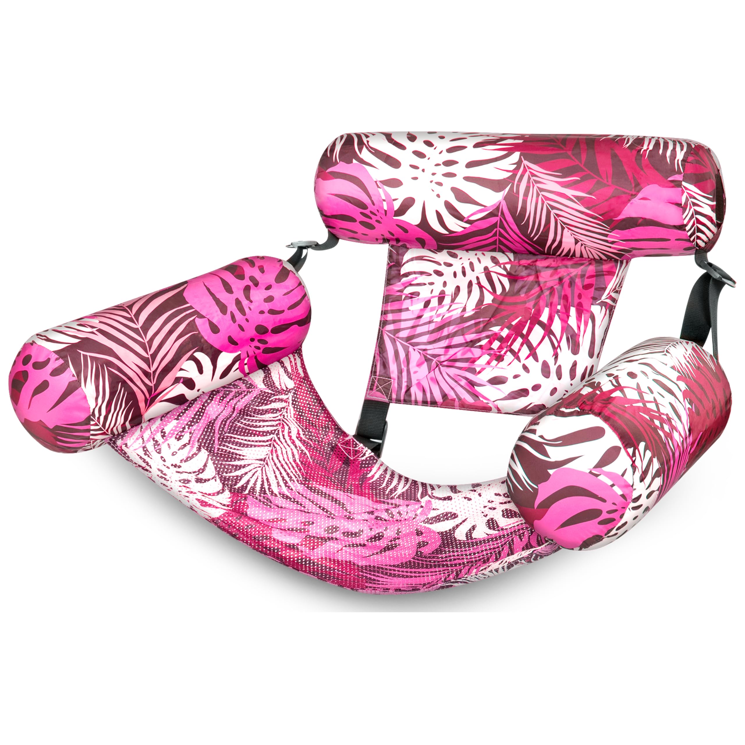 Foto 2 pulgar | Silla Flotante Para Piscina Sloosh Sloosh Convertible  Color Rosa Tropical - Venta Internacional.