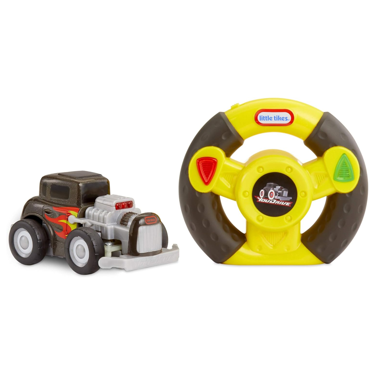 Vehiculo A Control Remoto Little Tikes Hot Rod Amarillo