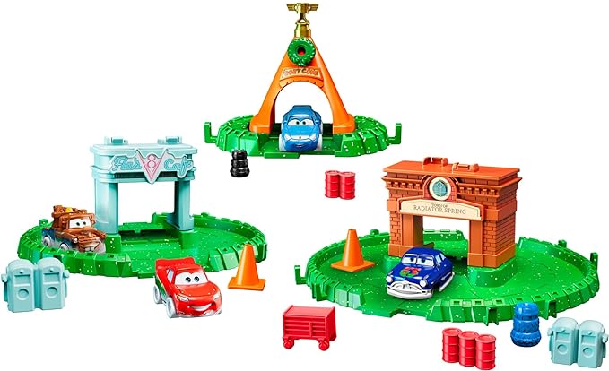 Foto 4 pulgar | Pista de Autos Mattel Disney Cars