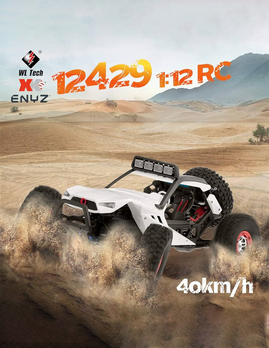 Foto 4 pulgar | Carro Control Remoto 4x4 40km/h Enyz 12429