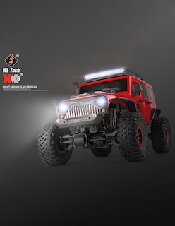 Foto 5 | Camioneta a Control Remoto Enyz Jeep RC Rojo 4x4 15 km/h