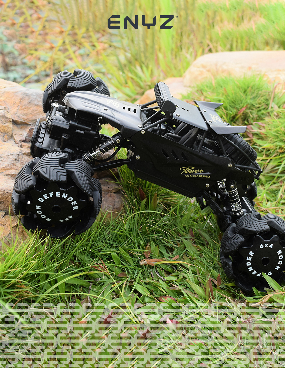 Foto 7 | Carro a Control Remoto Llanta Expandible Rc de Metal 4x4 10 Km/h Enyz