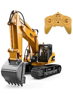 Foto 1 | Excavadora a Control Remoto Enyz RC 1535 Metal 1:14 15 Canales