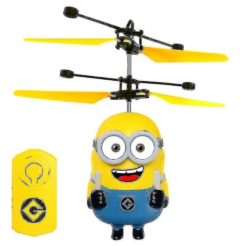 Foto 2 pulgar | Venta Internacional - Avión Teledirigido Minions Flash Helicóptero H-46