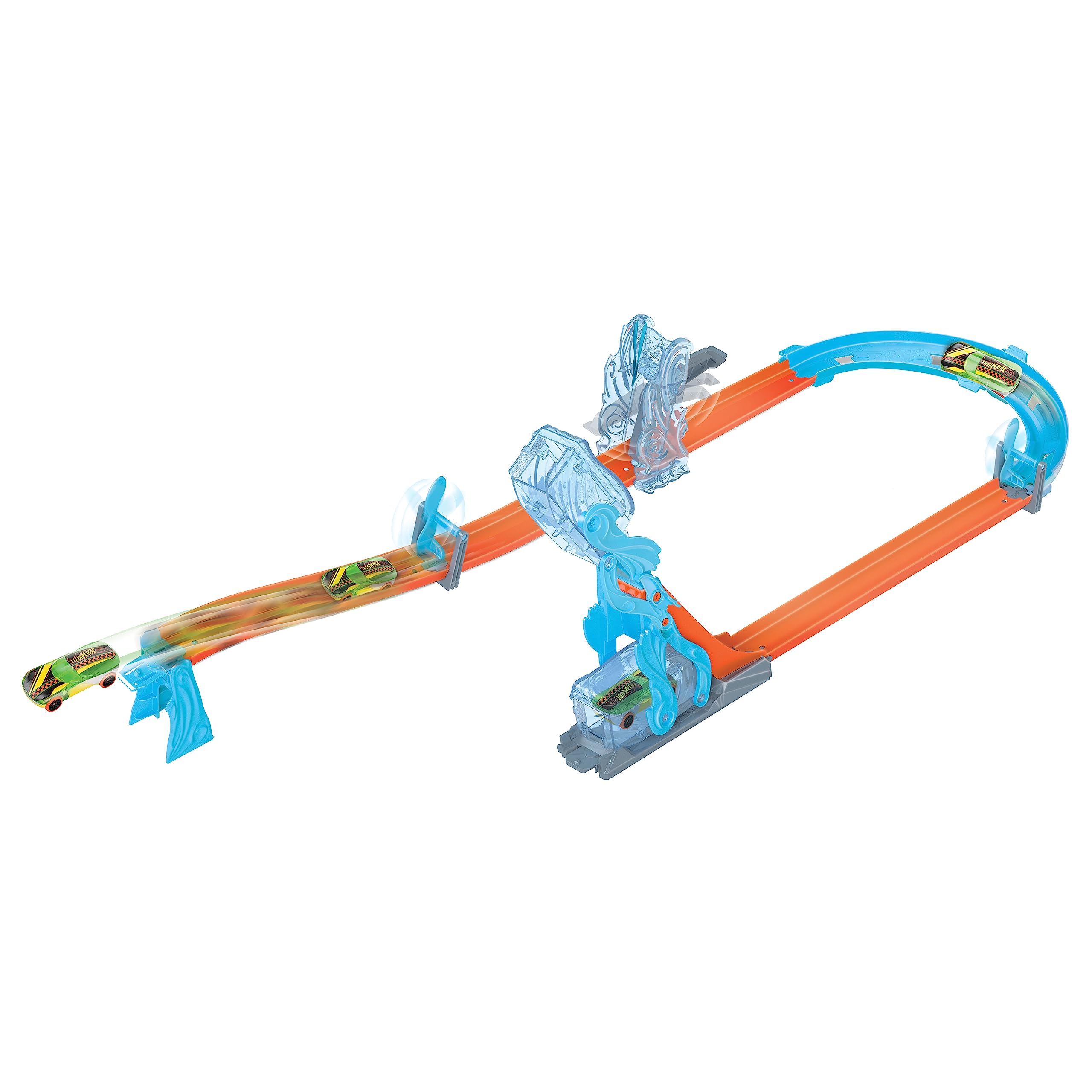 Venta Internacional - Pista para Carro Track Builder Playset Hot Wheels Wind Gravity $817