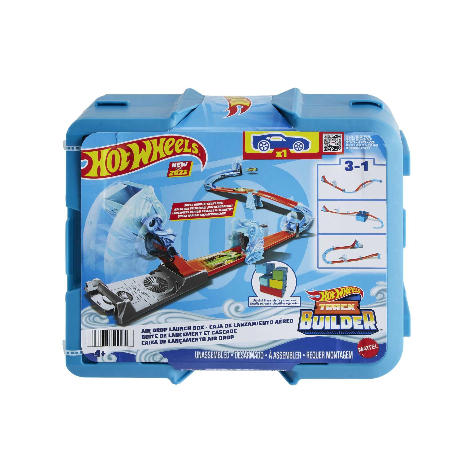 Foto 6 | Venta Internacional - Pista para Carro Track Builder Playset Hot Wheels Wind Gravity