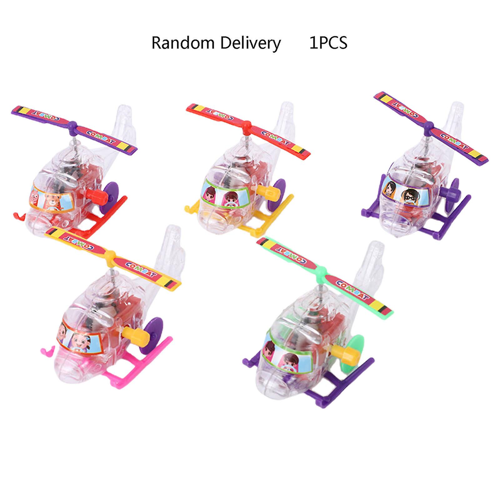 Venta Internacional - Minihelicóptero Wind-up Toy Transparente Para Niños