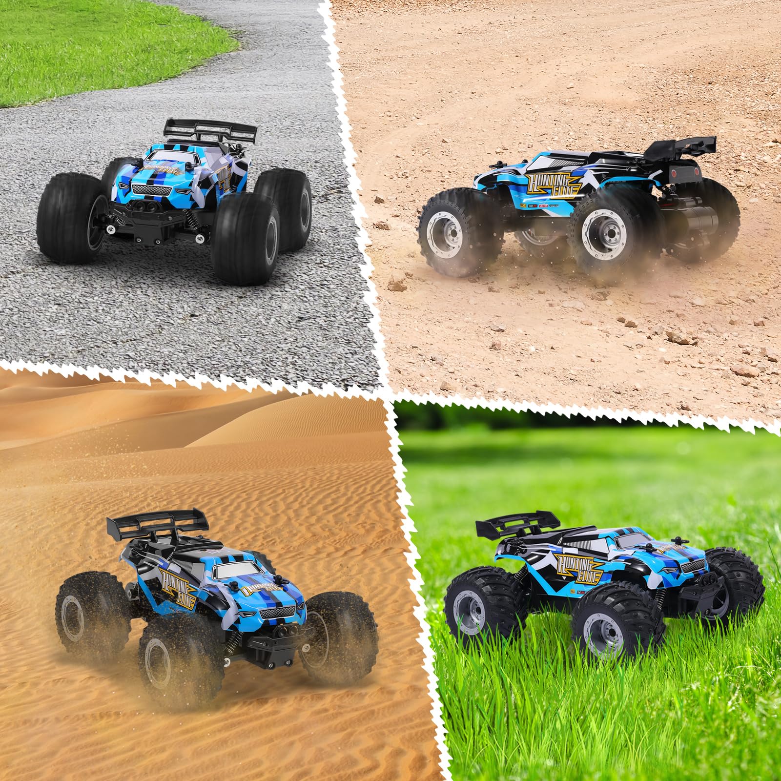 Foto 5 pulgar | Venta Internacional - Coche A Control Remoto Heneroar All Terrain Off-road 20 Km/h Rc