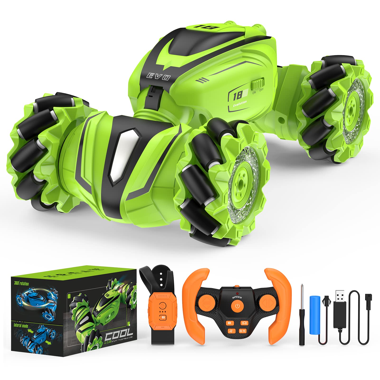 Venta Internacional - Control Remoto Para Coche Aongan 360°drift Stunt Gesture Control $1,426