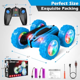 Foto 8 | Venta Internacional - Juguete De Acrobacias Qumcou Con Rotación De 360° Para Niños Con Control Remoto