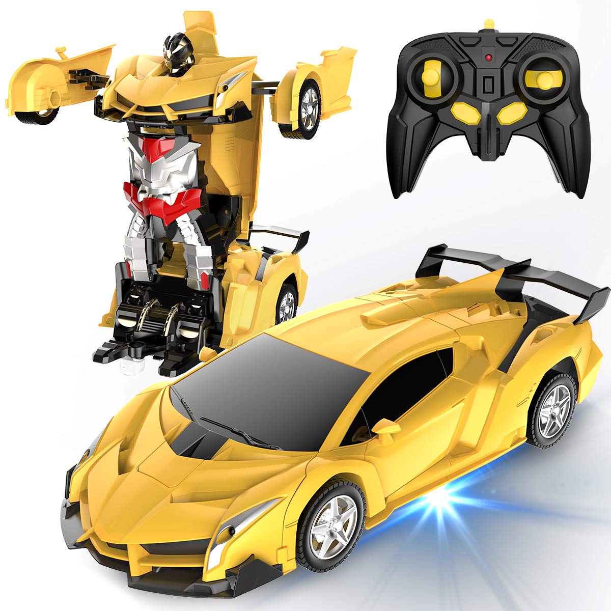 Venta Internacional - Robot Desuccus Transform De Coche A Control Remoto A Escala 1:18