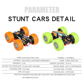 Foto 3 | Venta Internacional - Coche Robot Rc Con Control Remoto, Juguete Plegable De Doble Cara