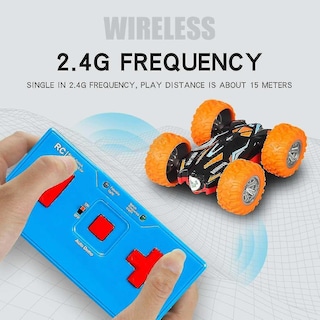 Foto 5 | Venta Internacional - Coche Robot Rc Con Control Remoto, Juguete Plegable De Doble Cara