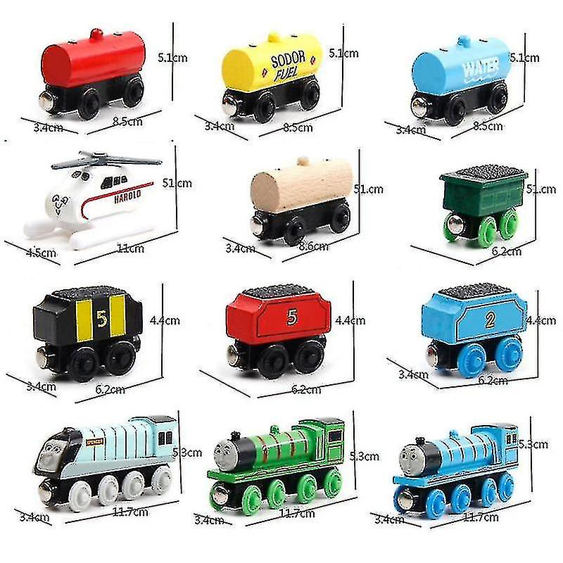 Foto 3 | Venta Internacional - Tren De Madera De Thomas Y Sus Amigos Fundido A Escala 1:64