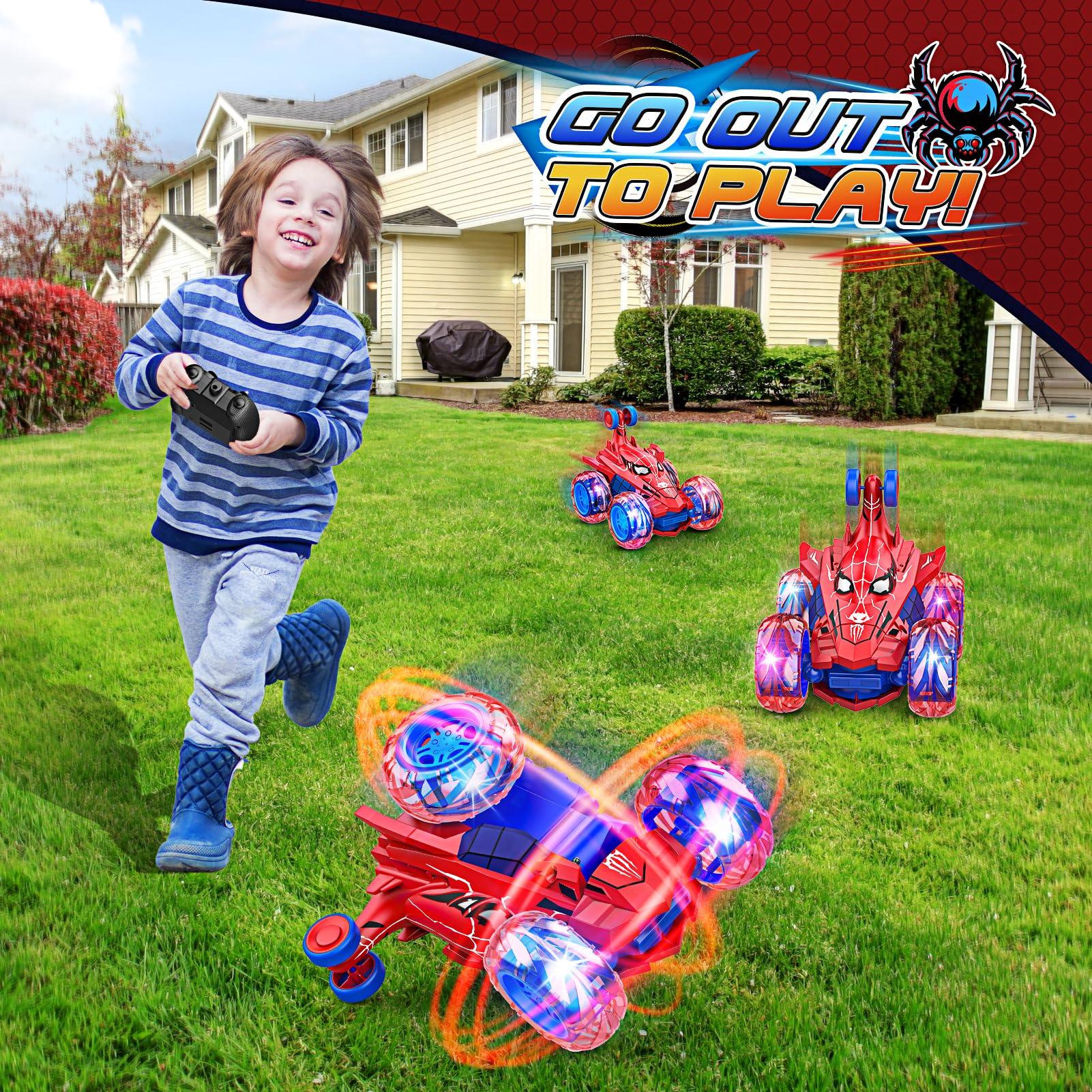 Foto 5 | Venta Internacional - Coche Con Control Remoto Hchildhood, Rotación De 360°, 2,4 Ghz, Para Niños
