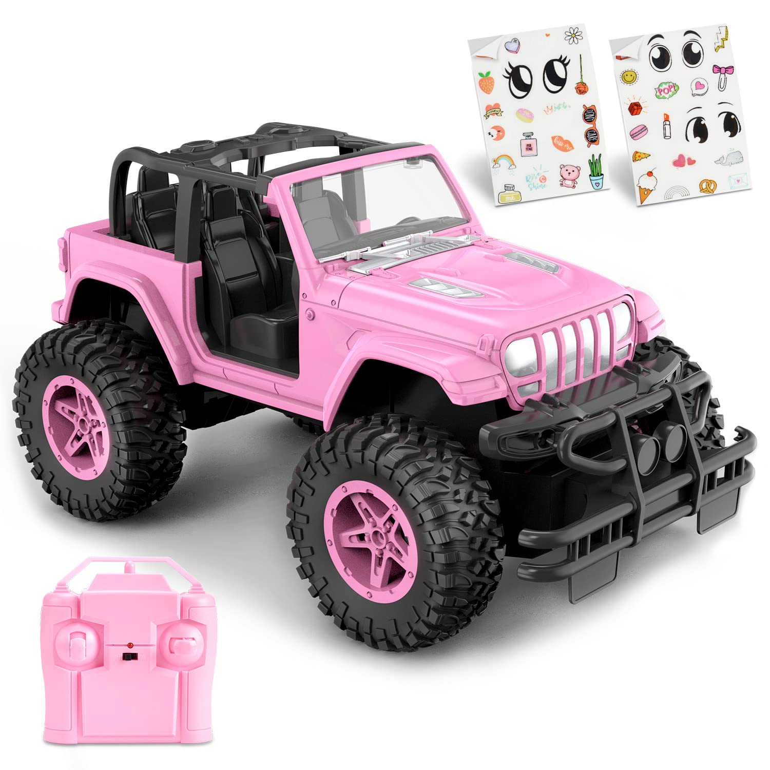 Foto 2 pulgar | Coche RC NQD a Escala 1:16 Rosa con 80 Minutos de Juego para Niñas - Venta Internacional