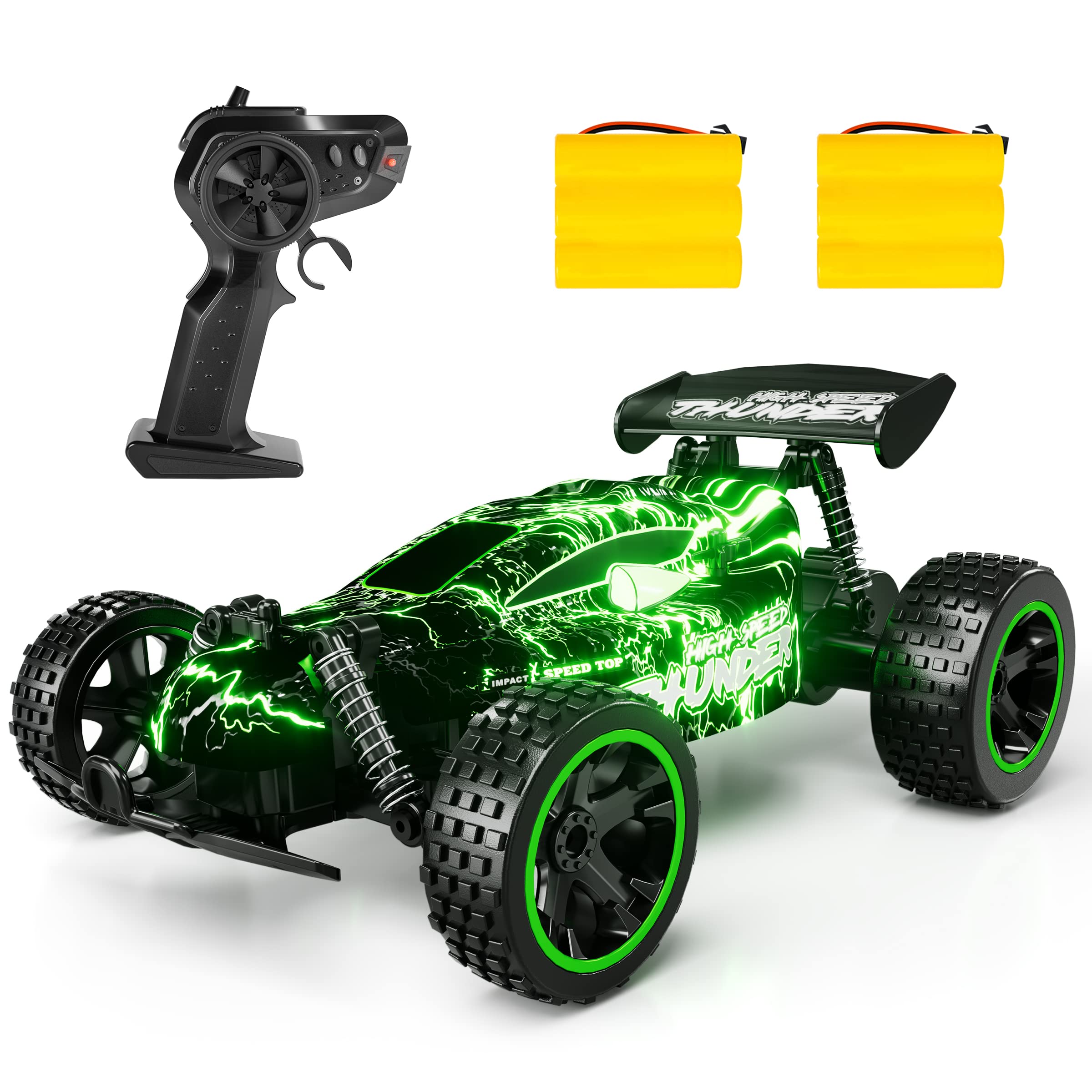 Coche Rc Tecnock a Escala 1:18 con Luces Led- Venta Internacional